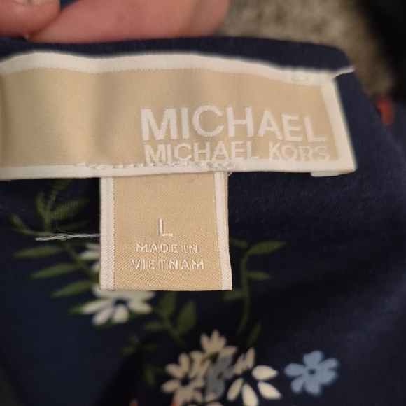 Floral Navy Dress Michael Kors - Picture 3 of 3